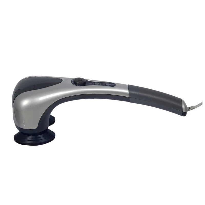 ماساژور برقی سولاکس مدل DOUBLE HEADS HEATING با ماساژ ضربهای گرمایی و چهار سری قابل تعویض