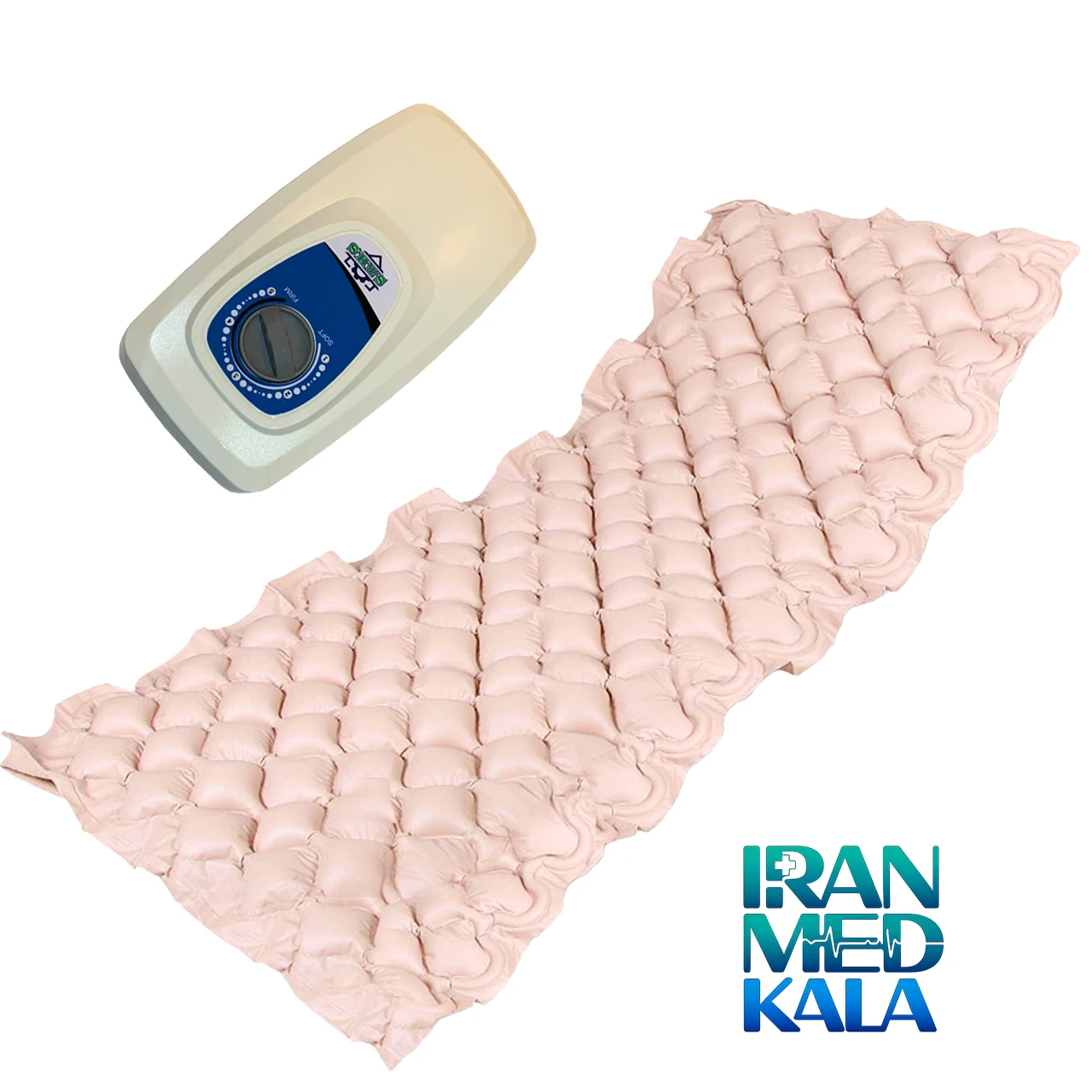 تشک مواج کی ام - نمای جلو - طراحی و جزئیات کلیدی