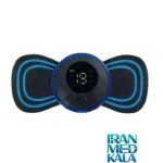 ماساژور برقی پروانه - نمای جلو - طراحی و جزئیات کلیدی