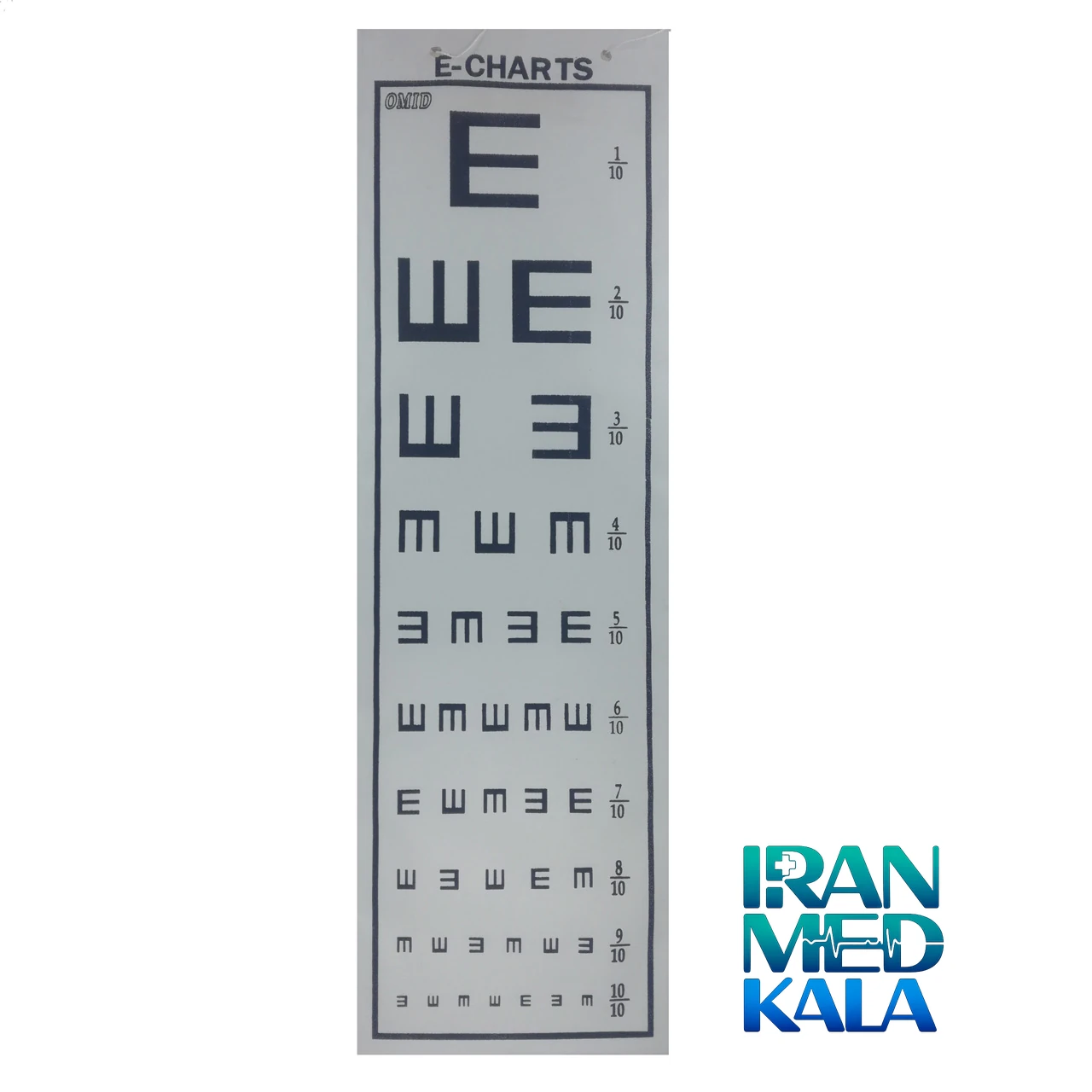 چارت بینایی امید مدل E-CHARTS