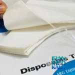 نمای بسته بندی روکش توالت فرنگی گدازه مدل حل شونده A01 بسته 20 عددی برچسب و بسته بندی