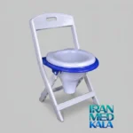 توالت فرنگی تاشو - نمای جلو - طراحی و جزئیات کلیدی