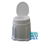 نمای جلو توالت فرنگی ناصر پلاستیک کد 47224 طراحی و جزئیات کلیدی